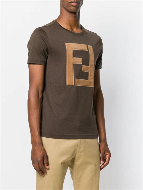 fendi shirt men's cheap|fendi oversized t shirt.